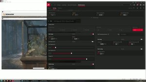 Undervolted and underclocked XFX RX 7900 XT power consumption