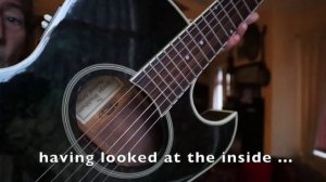 Washburn Festival EA20 from 1990 electro acoustic demo and review