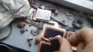как заклеить бескамерку без бортовки колеса