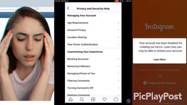 My Instagram Account is Delete, Disable, and Deactivate смотреть онлайн
