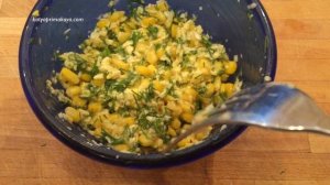 ПП Рецепт 4. Кукурузные оладьи.