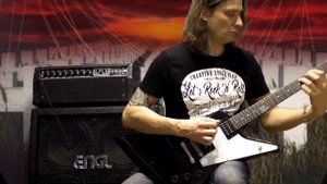 Молчанов ответил Fredguitarist убойным исполнением Master Of Puppets в оригинальном темпе!