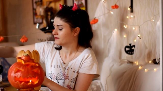 DIY HALLOWEEN | Мой декор и угощения на Хеллоуин 2019 своими руками | Обзор покупок | 2 часть | №2 смотреть онлайн