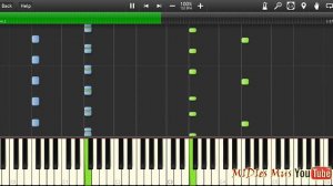 Bad Boys Blue - Save Your Love Piano Cover [Synthesia Piano Tutorial]