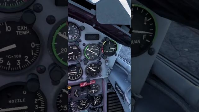 Взлет на F-104S TAF Starfighter, War Thunder, VR.