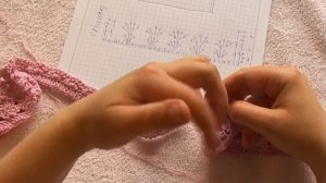 Ажурный длинный жилет крючком