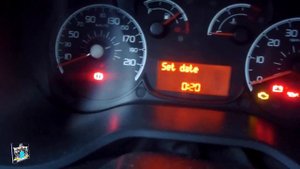 Настройка даты и времени - Fiat Doblo 1.3jtd