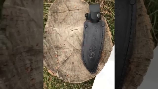 Красивый нож Волк сталь 65X13 смотреть онлайн