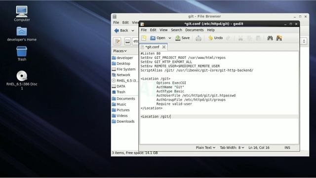 Git Server Part 4: Advanced Authentication settings in Git server. смотреть онлайн