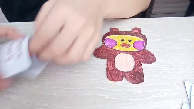 Открываем пакетик с едой для удочки lalafanfan. смотреть онлайн