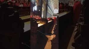 Amesbury church choir in Salisbury cathedral  a wonderful experience