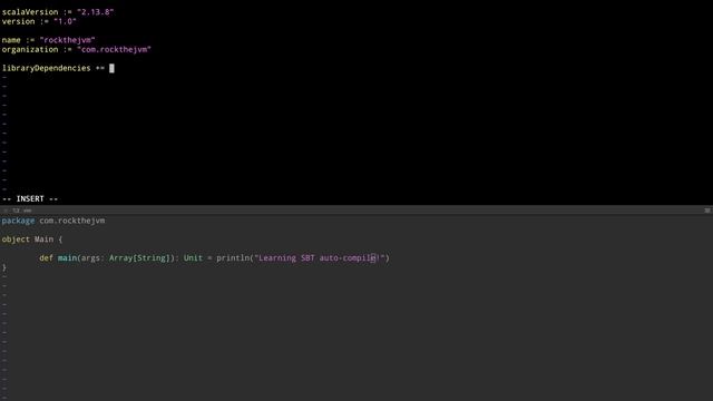 SBT in Scala (part 1) - Setting Up a Scala Project, Adding Libraries, Configurations смотреть онлайн