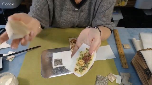 Чем делать декупаж на ткани. Идеи. Университет Декупажа. Ирина Черникова