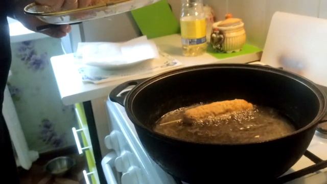 Хрустящие сосиски в кляре