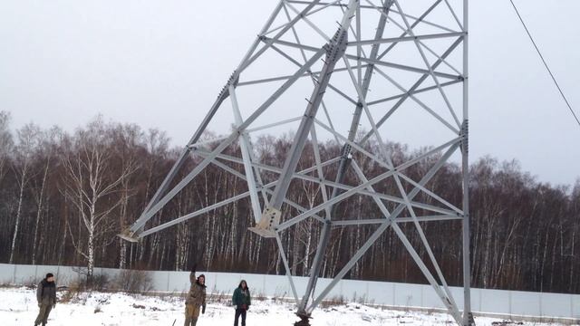 Установка опоры У 110 смотреть онлайн