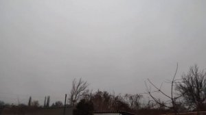 Славянск 27 февраля 2023 Пасмурный вечер