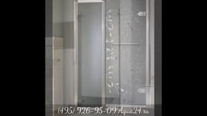 Обзор душевых дверей в нишу от Aqua24.ru