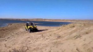 Лютый прыжок на багги BRP 1000