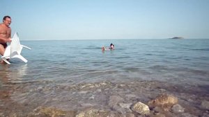 Купание в Мертвом море...