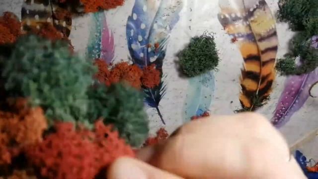 DIY / Декор дома. Дерево из мха. #декордома #деревовинтерьере