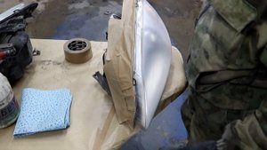 Полировка фар. Восстановление стекла + покрытие лаком