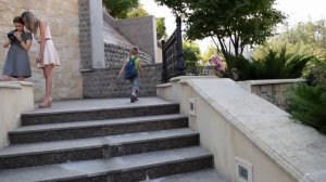 Парк им Гейдара Алиева. прогулки с фонтанами \ Heydar Aliyev Park, walks with fountains