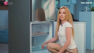 Обзор холодильника LG с нижней морозильной камерой GA-B509SMDZ.