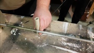 Как намотать спираль для муфельной печи.How to wind a spiral for a muffle furnace.