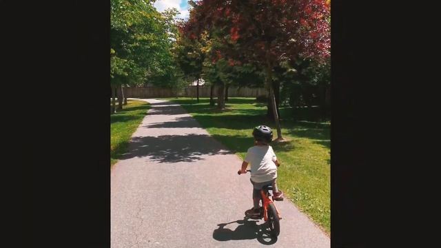 3 year old kid learned to ride a bike on a Norco Coaster 12 смотреть онлайн