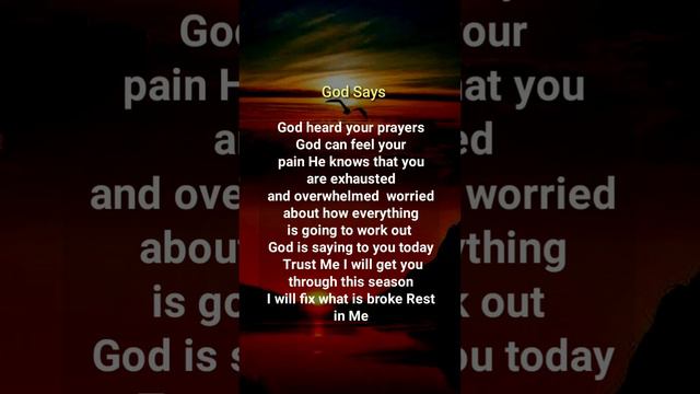 God Says Message Todqy | God Message Today | #godmessageformetoday