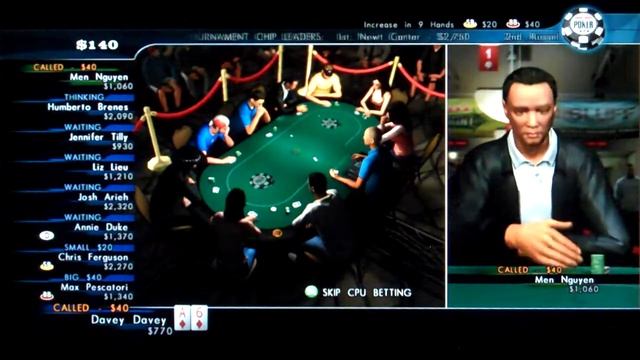 World Series of Poker: Battle for the Bracelets Xbox 360 Gameplay смотреть онлайн