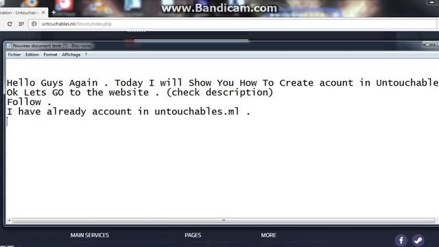 How To Register In Untouchables.ml смотреть онлайн