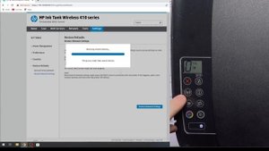 How to Reset Network Settings on HP Ink Tank Wireless 410 series (410, 415, 419)