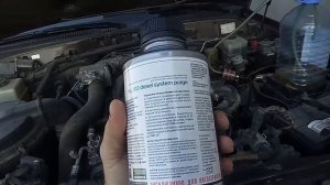 Промывка топливной сис. Toyota Land Cruiser 100.