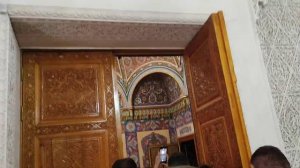 Борис Голендер проводит экскурсию для журналистов во Дворце Романова в Ташкенте.    Ч. 2  (2.10.21)