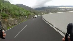 Descenso del mirador Guimar en Tenerife GoPro descent road bike downhill by Alfredo Pozo