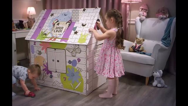 Большой дом раскраска для детей с окнами и дверью смотреть онлайн