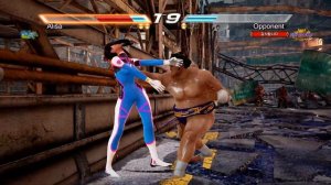 철권Tekken☆디바알리사와 훈도시간류D.Va Alisa vs Fundoshi Ganryu