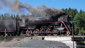 Рускеальский Экспресс. Ретро поезд.