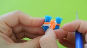 ❤Браслет из резинок. Тротуар. Как сплести браслетик из резиночек  в видеоуроке №220❤