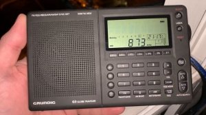 Degen 1103 Sangean ATS-909X Grundig G3 MW