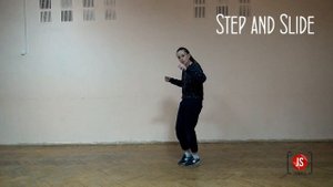 Видео танцы | Hip Hop | Базовые движения | Step and Slide