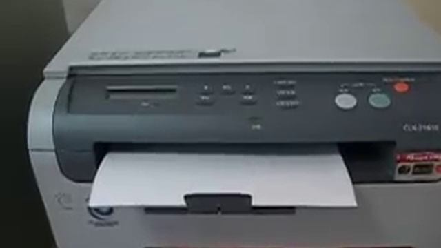 Samsung CLX-2161 Printing