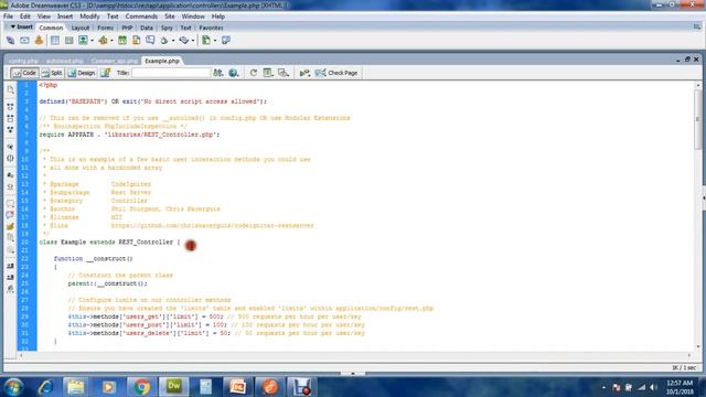 Rest Api Implement with Codeigniter