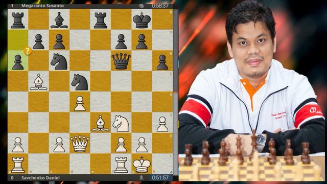 Menang di Ronde 5, Susanto Megaranto Mengecilkan Jarak Dengan Pemimpin Klasemen