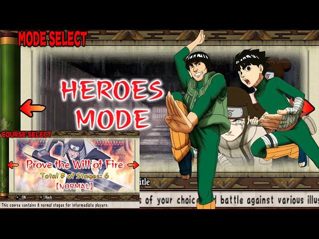 Naruto: Ultimate Ninja Heroes 2: The Phantom Fortress (Heroes mode) (Normal)