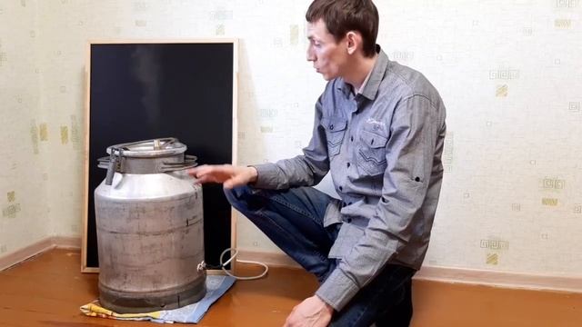 Парогенератор из фляги.