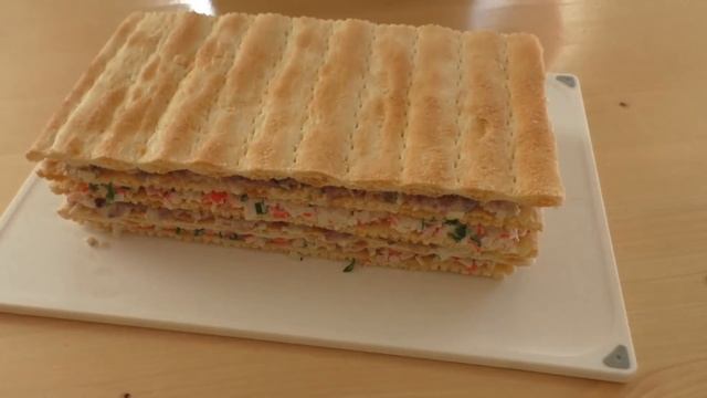 Закусочный торт, который взорвет интернет / Морской Наполеон