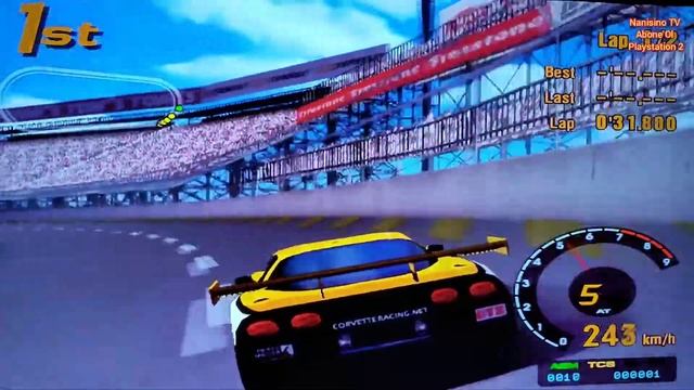 Gran Turismo 3 / PS2 ( Corvette C5R Chevrolet ) смотреть онлайн