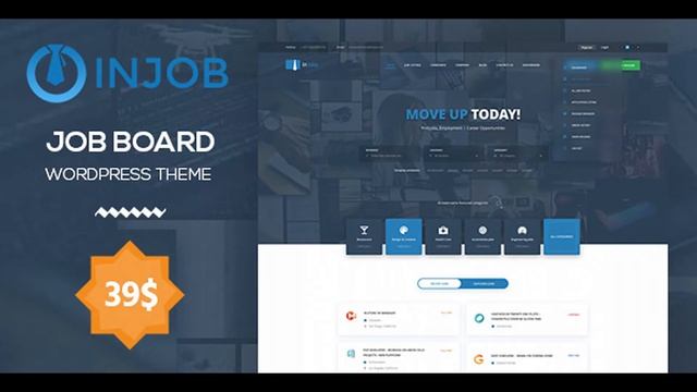 Job Board WordPress Theme | InJob | Themeforest Website Templates and Themes смотреть онлайн